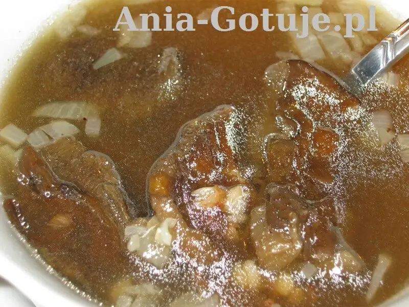 kwas grzybowy - zupa wigilijna