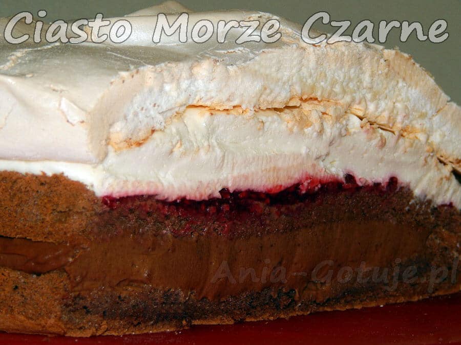 Ciasto Morze Czarne