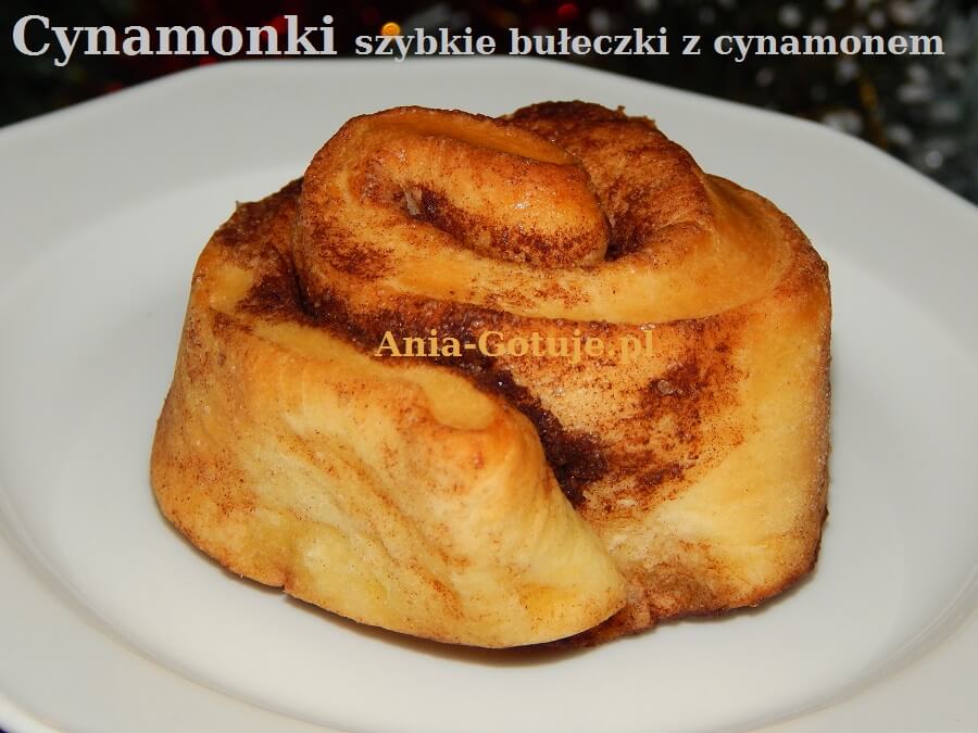 cynamonki szybkie bułeczki z cynamonem