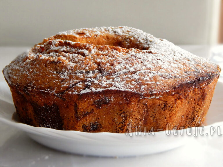 wilgotna babka marmurkowa