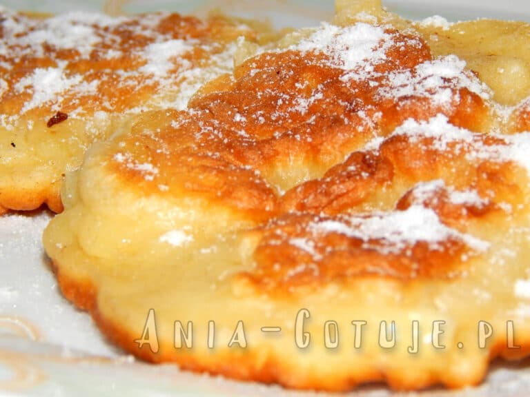 puszyste racuchy z jabłkami bez dodatku drożdży