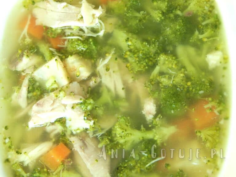 zupa brokułowa na rosole