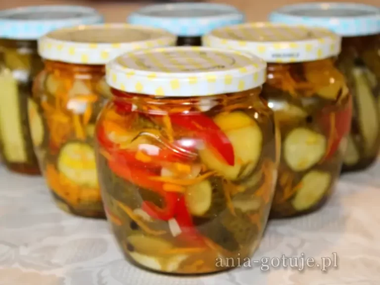 sałatka z ogórków na zimę