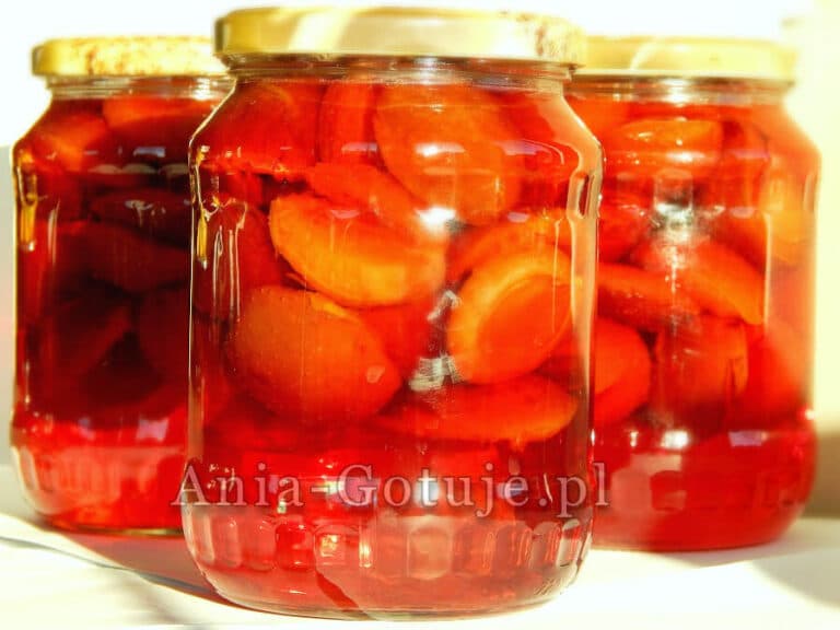 kompot ze śliwek na zimę