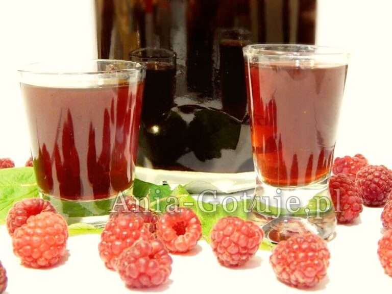 nalewka z malin na spirytusie