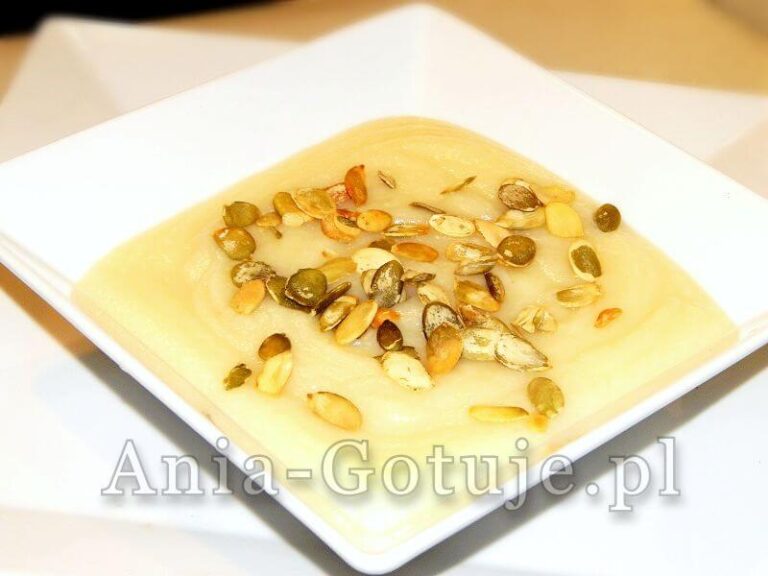 aksamitny krem z białych warzyw