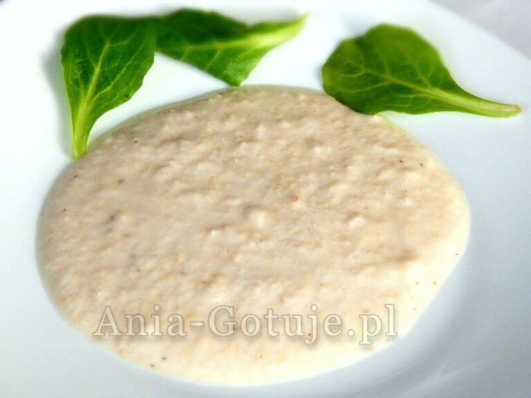 sos chrzanowo czosnkowy