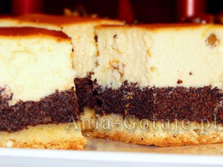 seromakowiec na dużą blachę