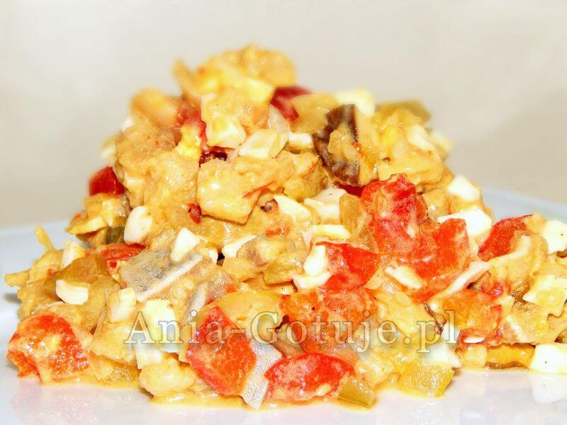 tatar ze śledzia po węgiersku