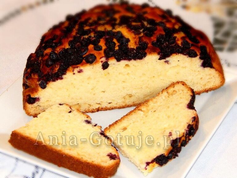 drożdżówka sypana z owocami