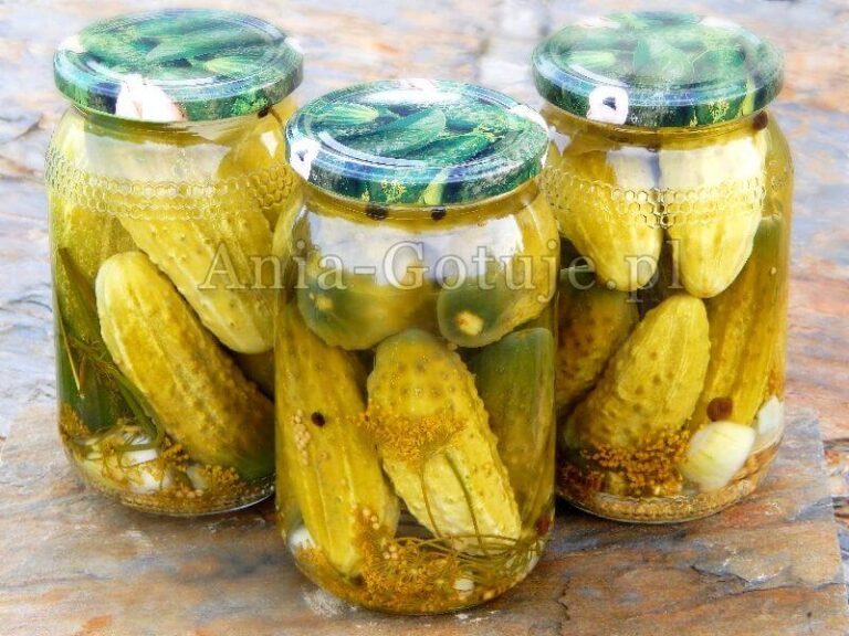 ogórki konserwowe