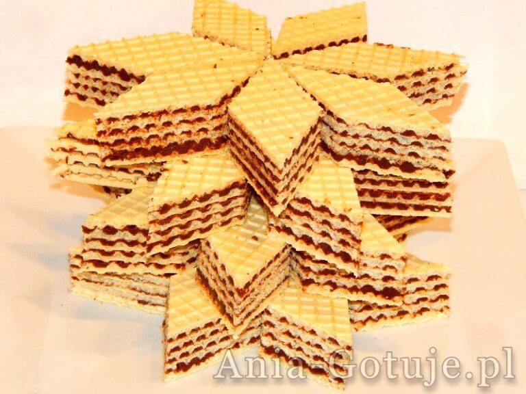 wafle z mleka w proszku