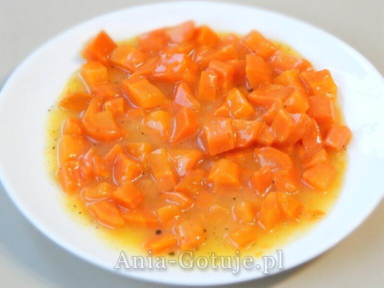 marchewka duszona na ciepło do obiadu