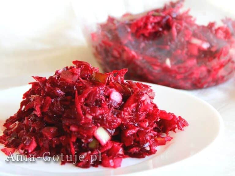 Sałatka z buraków do obiadu