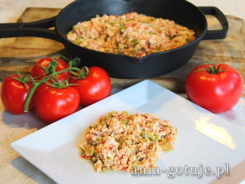 menemen - jajecznica po turecku