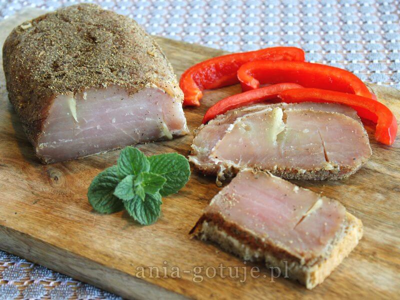 dojrzały schab szuszony 