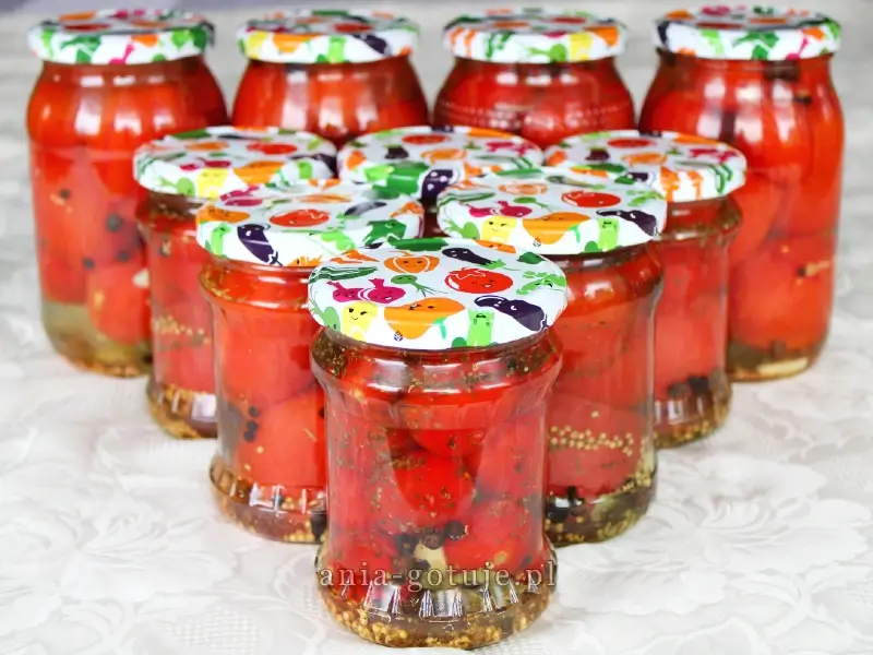 pomidory w zalewie