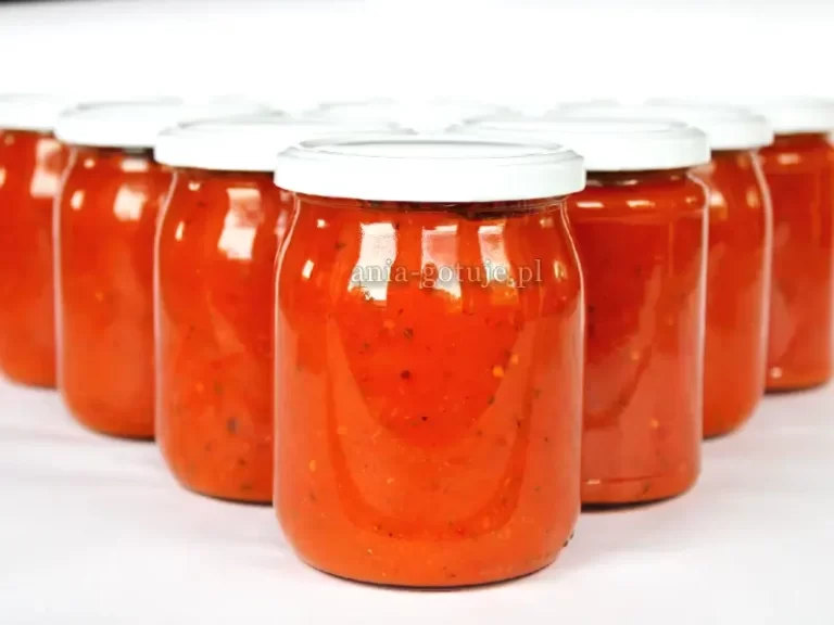 Sos do spaghetti z cukinii na zimę