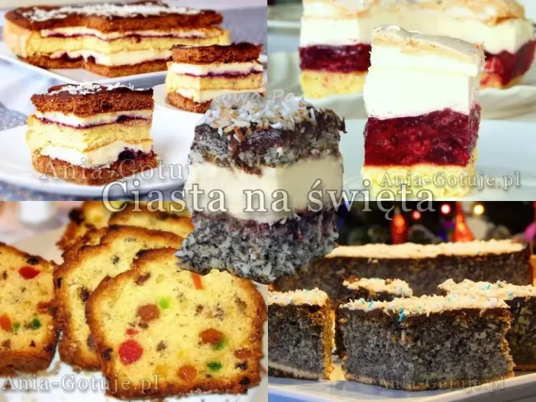 ciasta na święta bożegonarodzenia