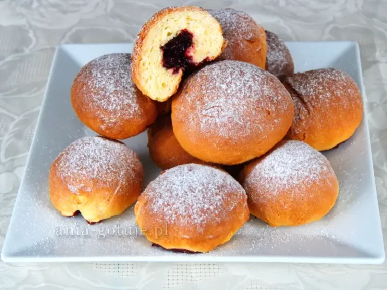 pączki pieczone w piekarniku