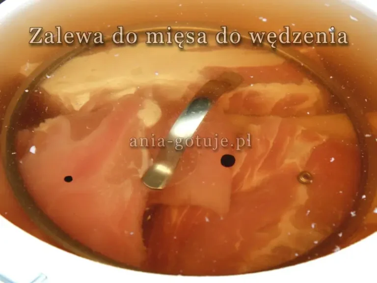 Zalewa - marynata do mięsa wędzonego