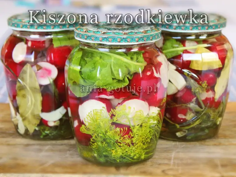 kiszona rzodkiewka
